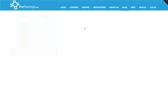 Desktop Screenshot of blog.protrainings.eu